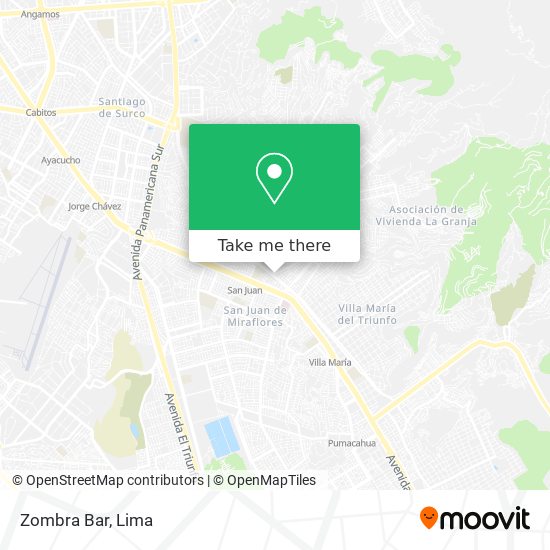 Zombra Bar map