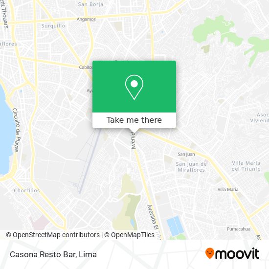 Casona Resto Bar map