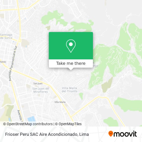 Frioser Peru SAC Aire Acondicionado map