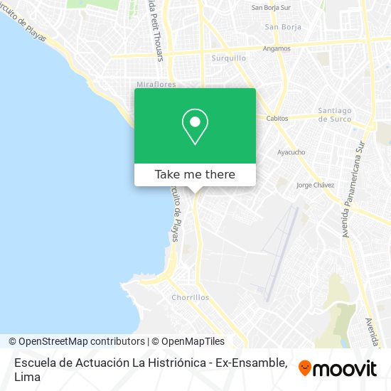 Escuela de Actuación La Histriónica - Ex-Ensamble map
