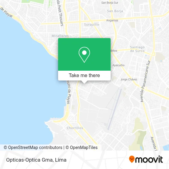 Opticas-Optica Gma map