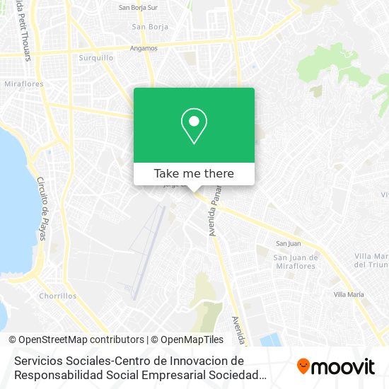 Mapa de Servicios Sociales-Centro de Innovacion de Responsabilidad Social Empresarial Sociedad Anonima Cerr