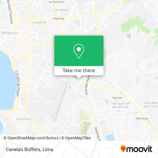 Mapa de Canela's Buffets