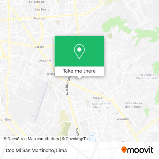 Cep Mi San Martincito map