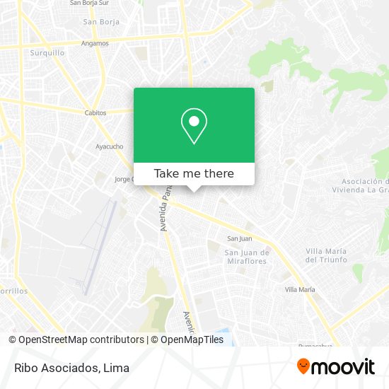 Ribo Asociados map