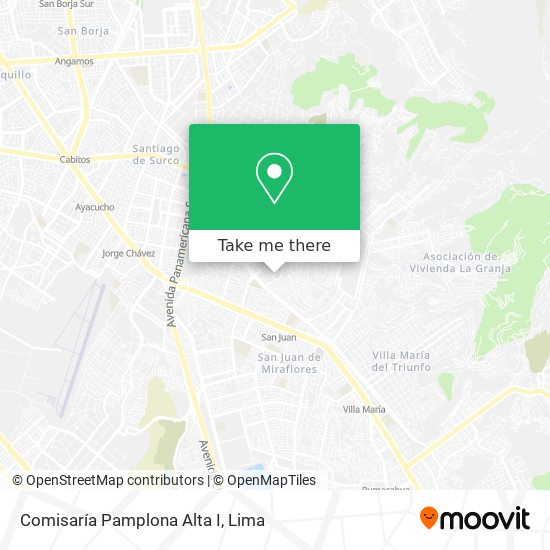 Comisaría Pamplona Alta I map