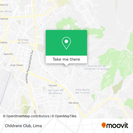 Mapa de Childrens Club