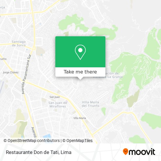 Restaurante Don de Tati map
