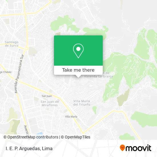 I. E. P. Arguedas map