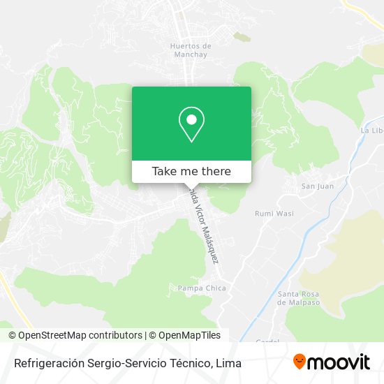Mapa de Refrigeración Sergio-Servicio Técnico