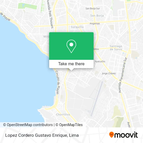 Mapa de Lopez Cordero Gustavo Enrique