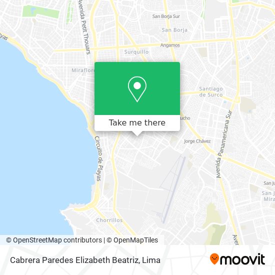 Cabrera Paredes Elizabeth Beatriz map