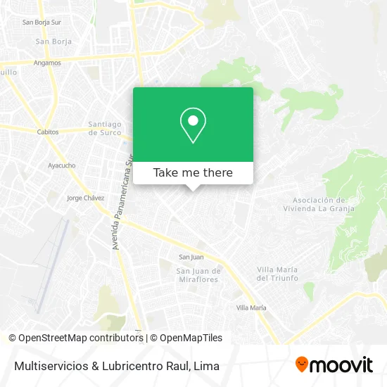 Multiservicios & Lubricentro Raul map