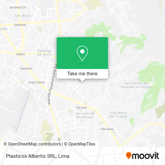 Plasticos Albertis SRL map