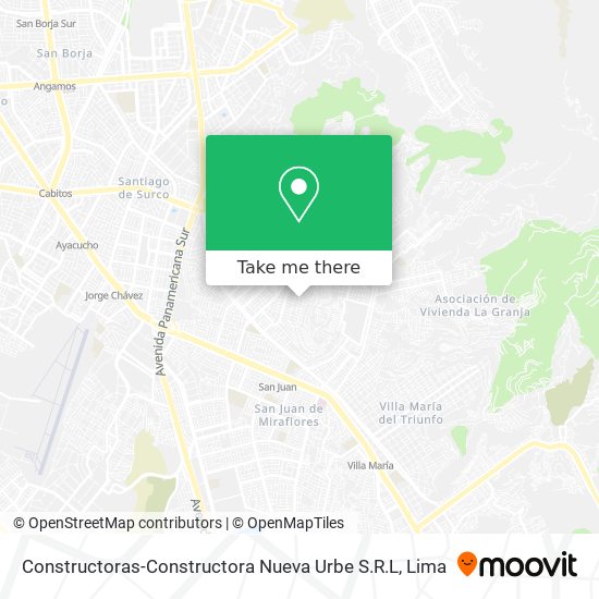Constructoras-Constructora Nueva Urbe S.R.L map