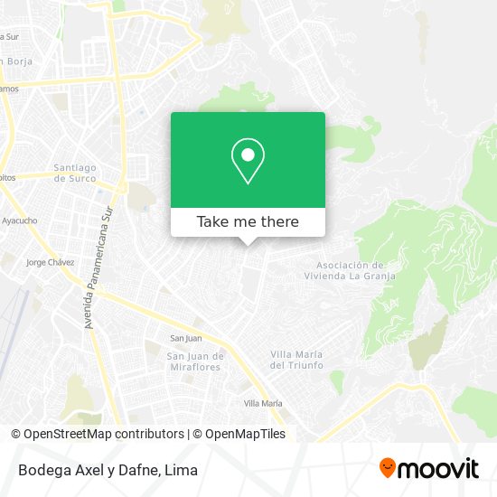 Bodega Axel y Dafne map