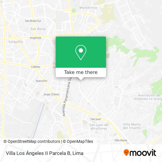 Villa Los Ángeles II Parcela B map