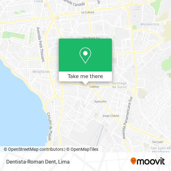 Dentista-Roman Dent map