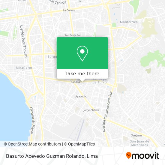 Basurto Acevedo Guzman Rolando map
