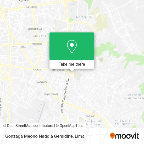 Gonzaga Meono Naddia Geraldine map