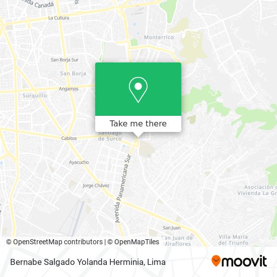Mapa de Bernabe Salgado Yolanda Herminia