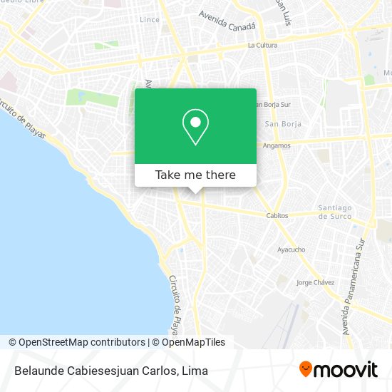 Belaunde Cabiesesjuan Carlos map