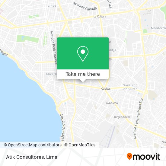 Atik Consultores map