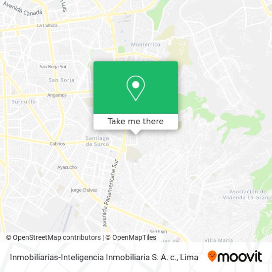 Mapa de Inmobiliarias-Inteligencia Inmobiliaria S. A. c.