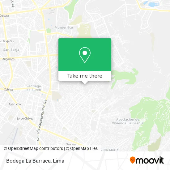 Bodega La Barraca map