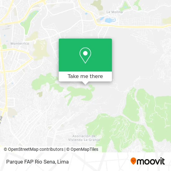 Parque FAP Rio Sena map