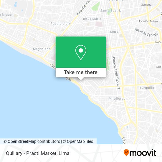Quillary - Practi Market map