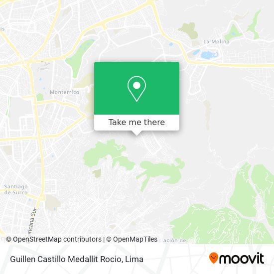 Guillen Castillo Medallit Rocio map