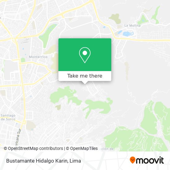 Bustamante Hidalgo Karin map