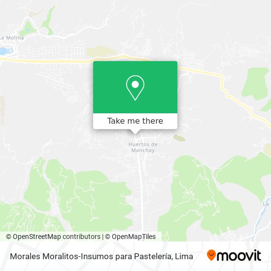 Morales Moralitos-Insumos para Pastelería map