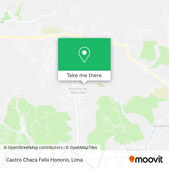 Castro Chaca Felix Honorio map