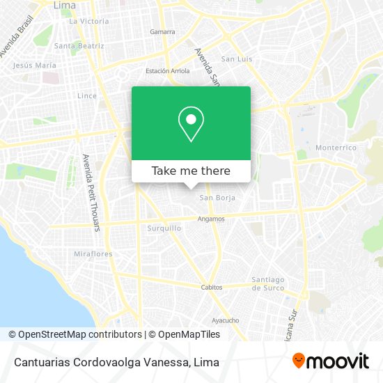 Cantuarias Cordovaolga Vanessa map