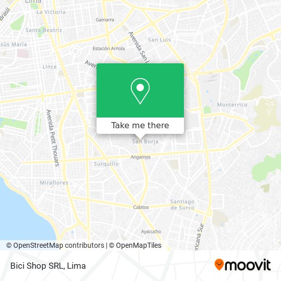 Bici Shop SRL map