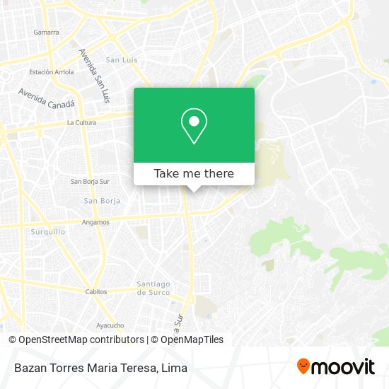 Mapa de Bazan Torres Maria Teresa