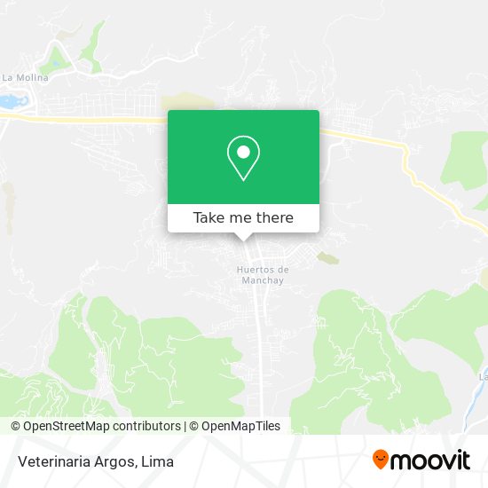 Mapa de Veterinaria Argos