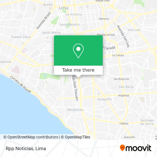 Rpp Noticias map