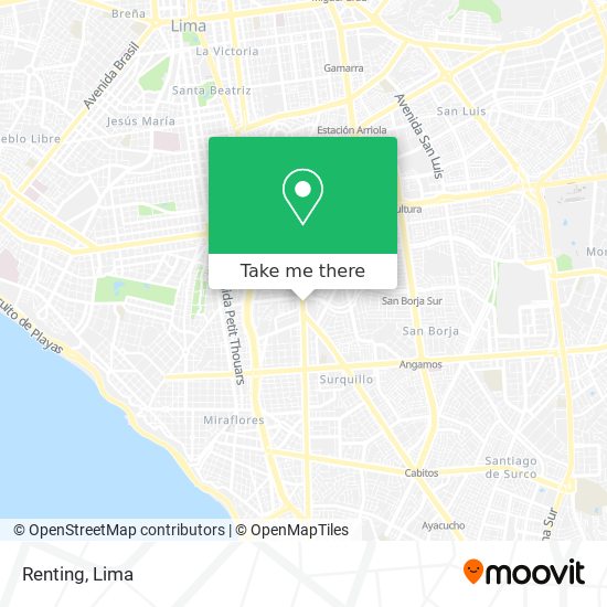 Renting map