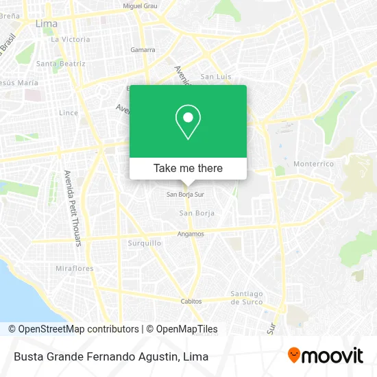 Busta Grande Fernando Agustin map