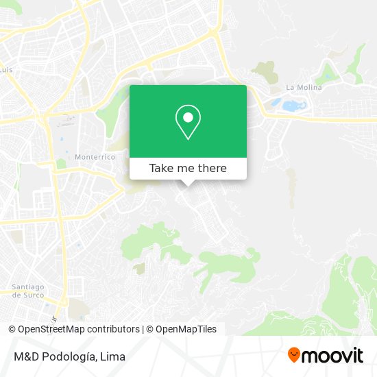 M&D Podología map