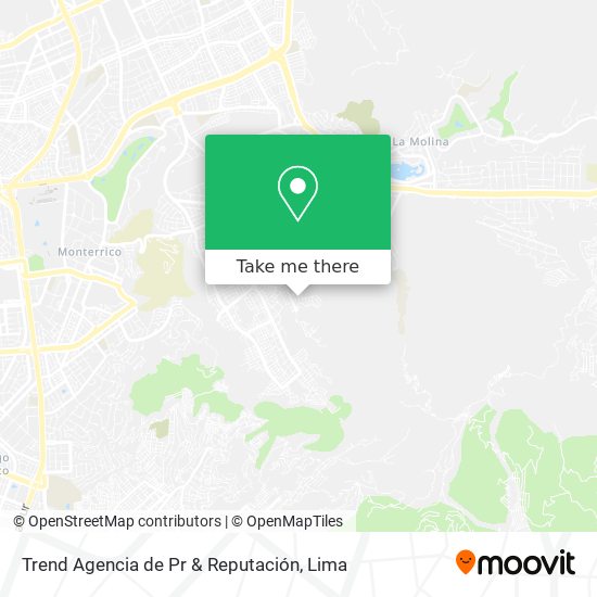 Trend Agencia de Pr & Reputación map
