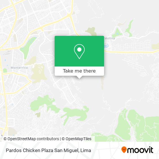 Pardos Chicken Plaza San Miguel map