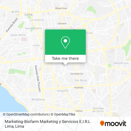 Mapa de Marketing-Biofarm Marketing y Servicios E.I.R.L Lima