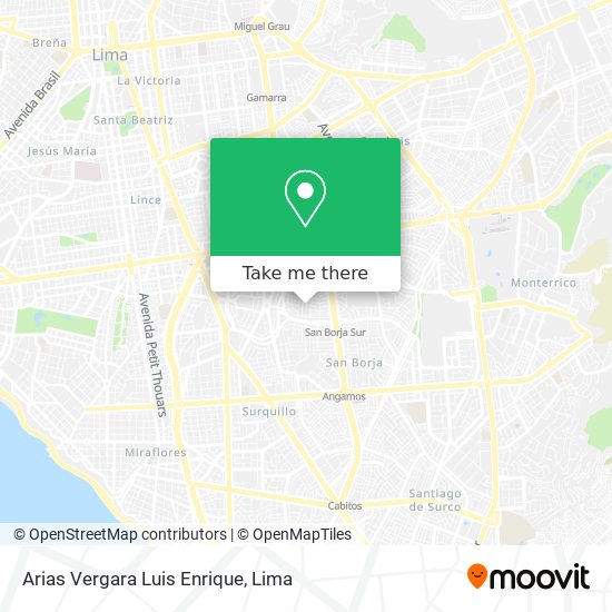 Arias Vergara Luis Enrique map