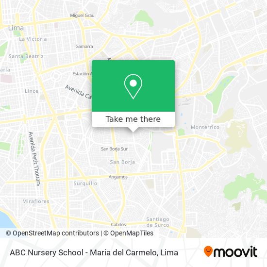 Mapa de ABC Nursery School - Maria del Carmelo
