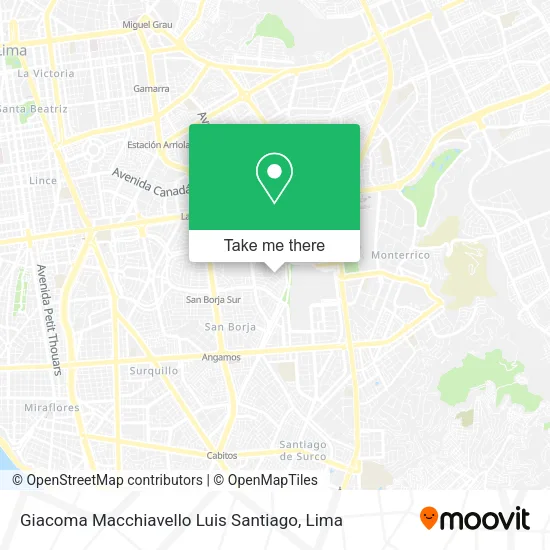Mapa de Giacoma Macchiavello Luis Santiago