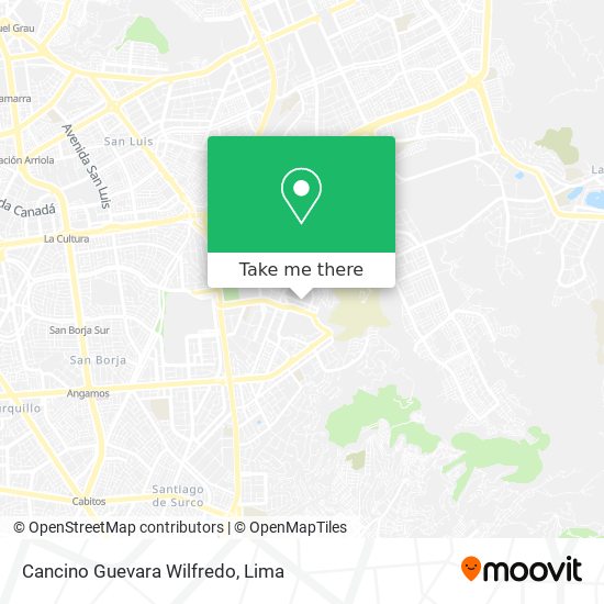 Mapa de Cancino Guevara Wilfredo